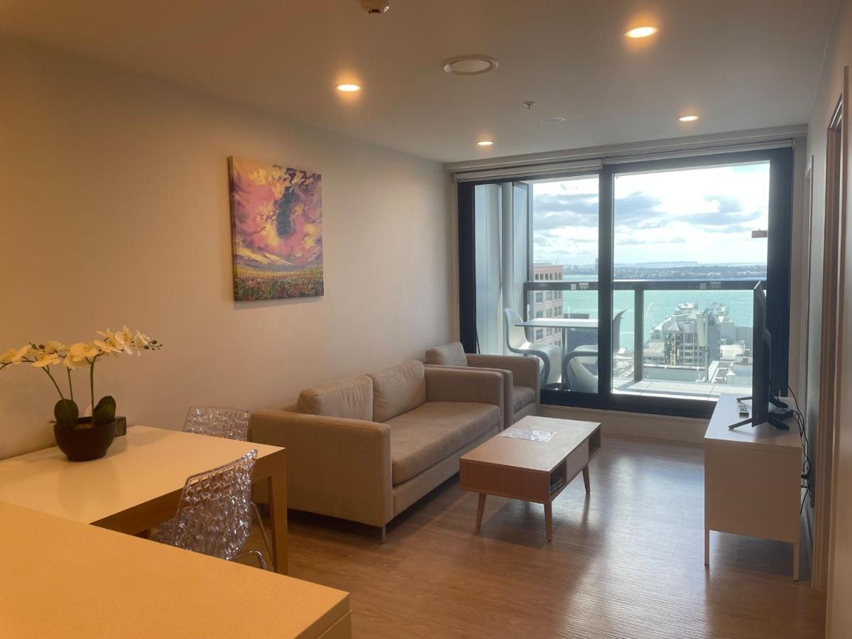 Modern 2 Bedroom Apartment 1 Minute To Skytower Auckland Eksteriør billede