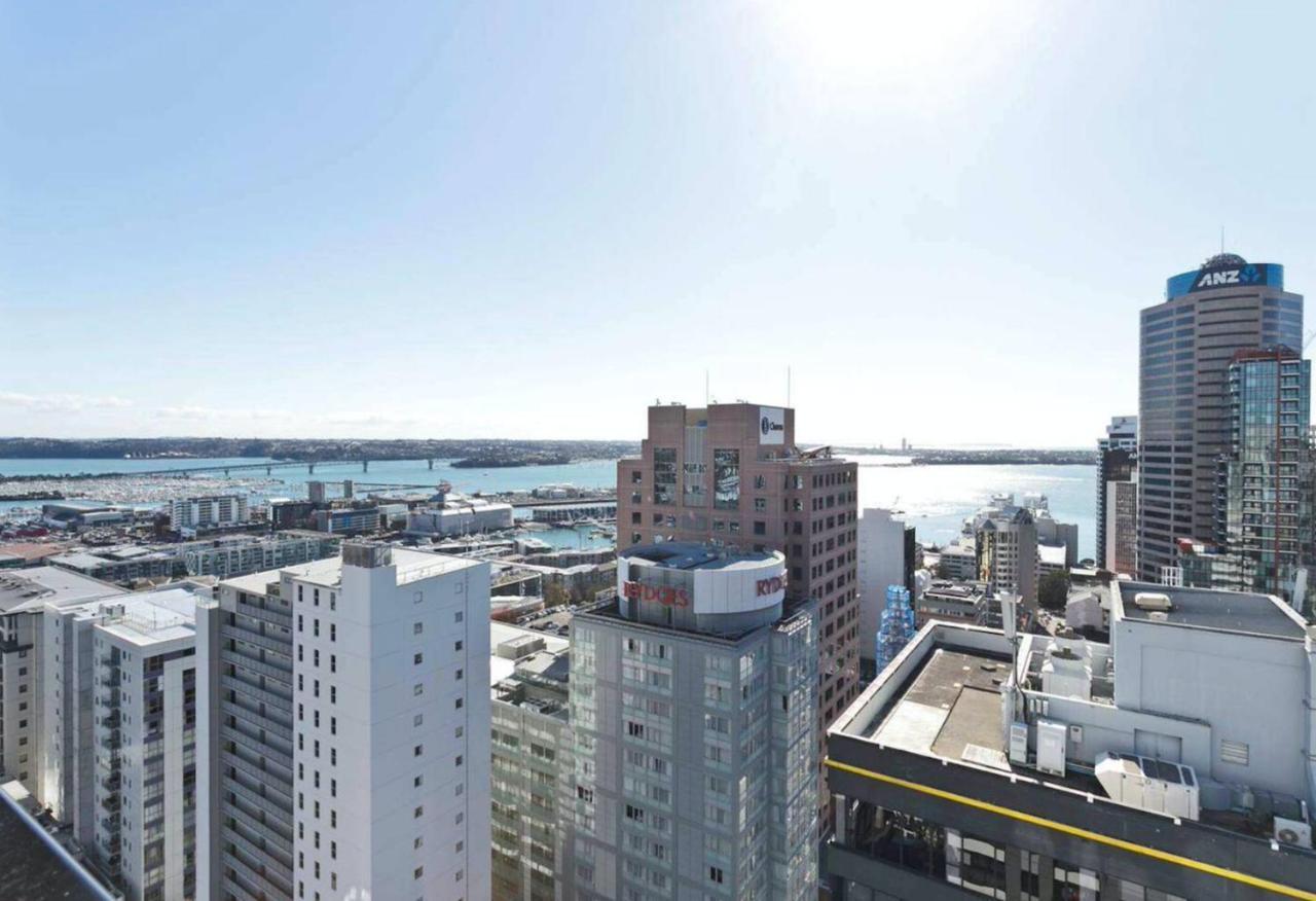 Modern 2 Bedroom Apartment 1 Minute To Skytower Auckland Eksteriør billede