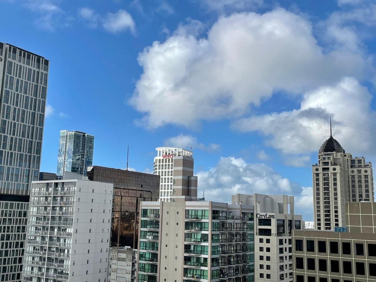 Modern 2 Bedroom Apartment 1 Minute To Skytower Auckland Eksteriør billede